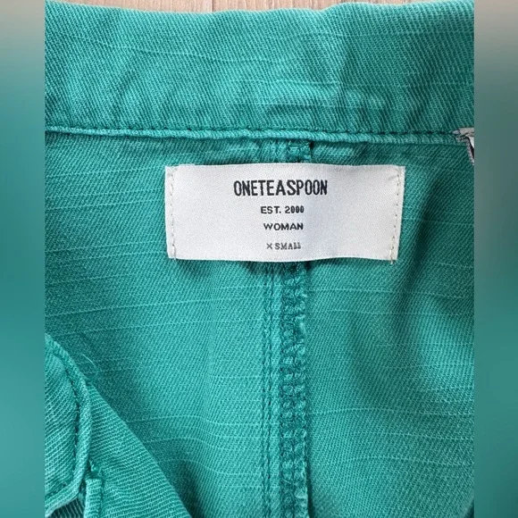One Teaspoon Emerald Safari Camp Overalls Size Extra Small - Picture 9 of 15
